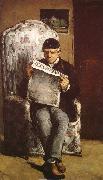 Konstnarens father Paul Cezanne
